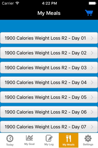 My Meal Coach Meal Planner screenshot 4