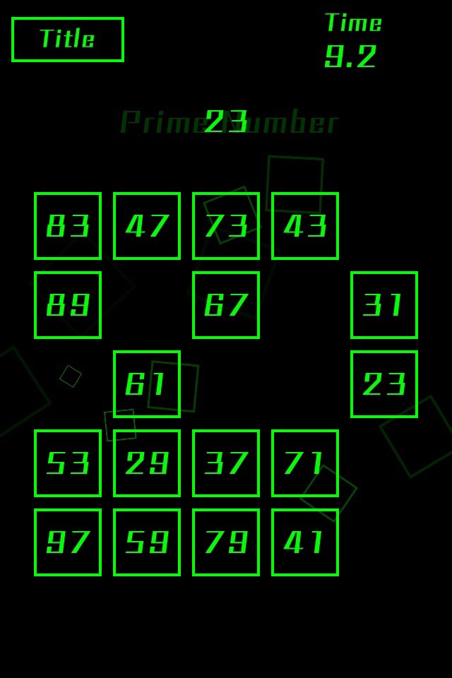 Touch the Prime Numbers screenshot 3