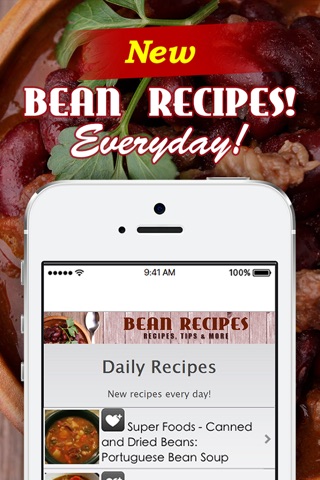 Bean Recipes! screenshot 2