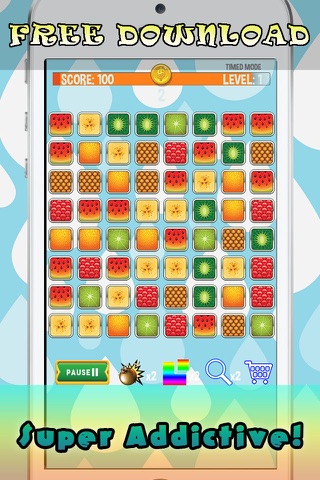 Fruit Advanture - Play Match the Same Tile Puzzle Game for FREE ! screenshot 2