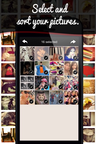 Slidergram - Video Slideshows Collage screenshot 2