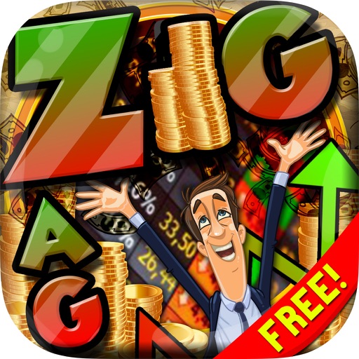 Words Zigzag : Stock Market & Shares Crossword Puzzles Free “ Business Millionaire Edition ” icon