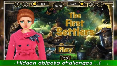 How to cancel & delete Find The Hidden Objects - The First Settlers from iphone & ipad 1