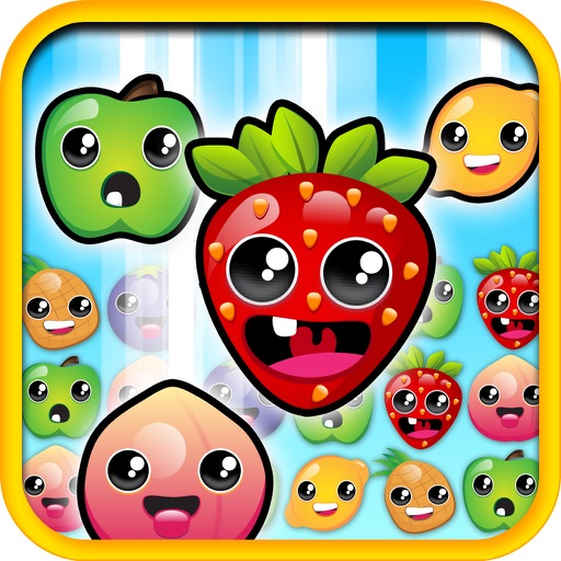 Burst Fruits Mania! - Tap Match Puzzle Blast! icon