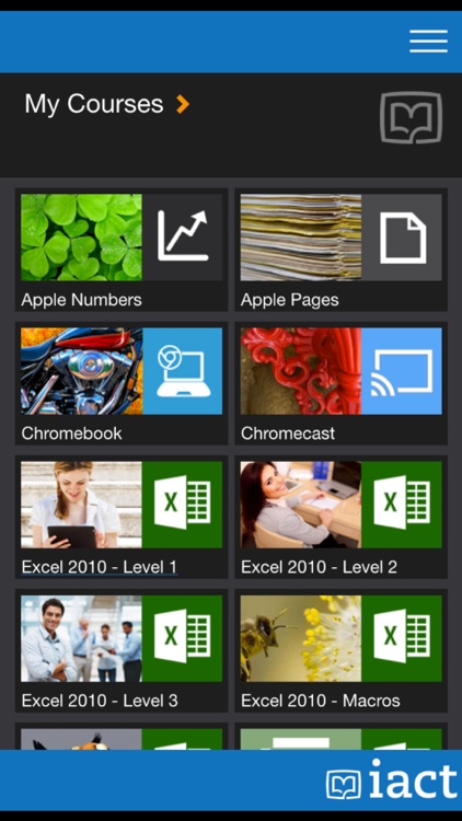 IACT eLearning mobile app