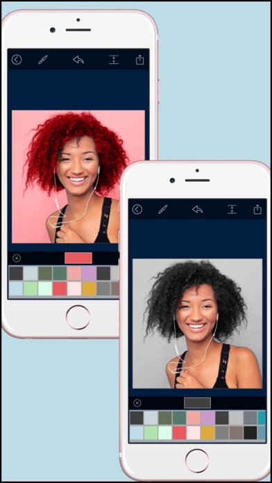 How to cancel & delete Hair Color Changer - Recolor and Splash Effects from iphone & ipad 3