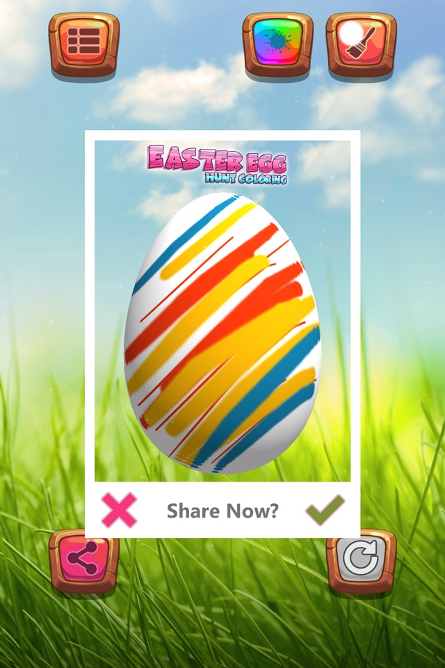 Easter Egg Hunt Colouring - Fun Game For Boys and Girls Kids Edition screenshot 2