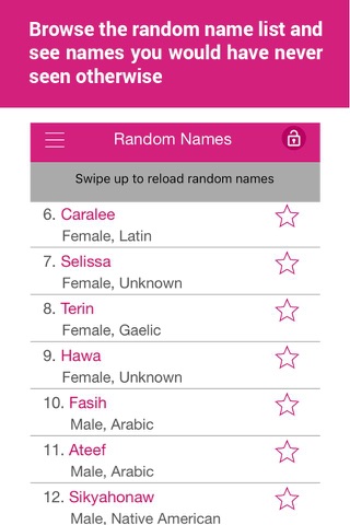 50,000 Baby Names  -  Connect Your Friends and Let Them Share Their Favorite Names with You screenshot 4