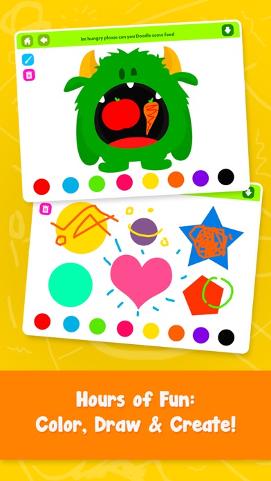 Doodle Fun - Draw & Play Paint Scribble Sketch & Color Creative Adventure Game for Kids Boys and Girls Explorers: Preschool Kindergarten Grade 1 2 3 and 4 Screenshot 2