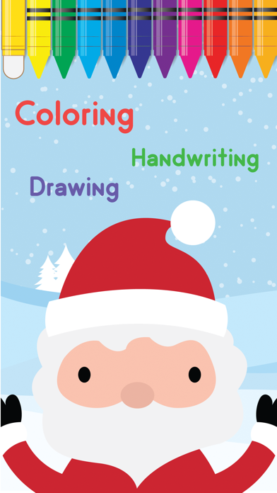 How to cancel & delete Christmas coloring and alphabet numbers games for kids from iphone & ipad 2