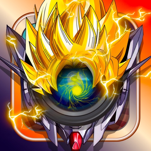 Manga & Anime Dragon gun Sticker Camera Icon