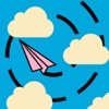 Glide The Clouds Sky Paper Plane