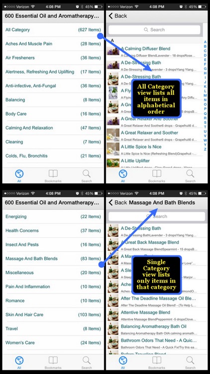 600 Essential Oil & Aromatherapy Recipes screenshot-3
