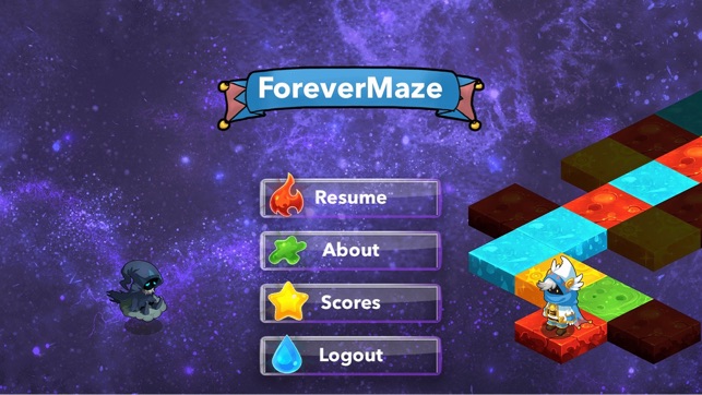 Forever Maze: Build a Bridge to Your Fri