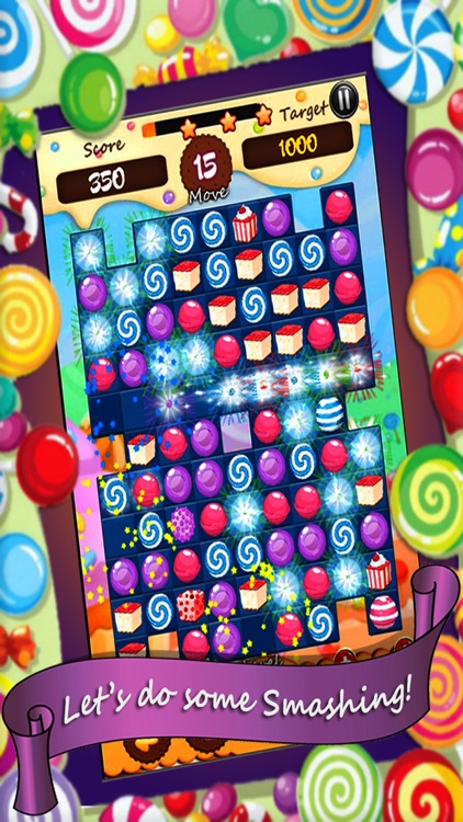 Yummy Jam Paradise Match 3 Puzzle Game(Match items of same Color and Switch)