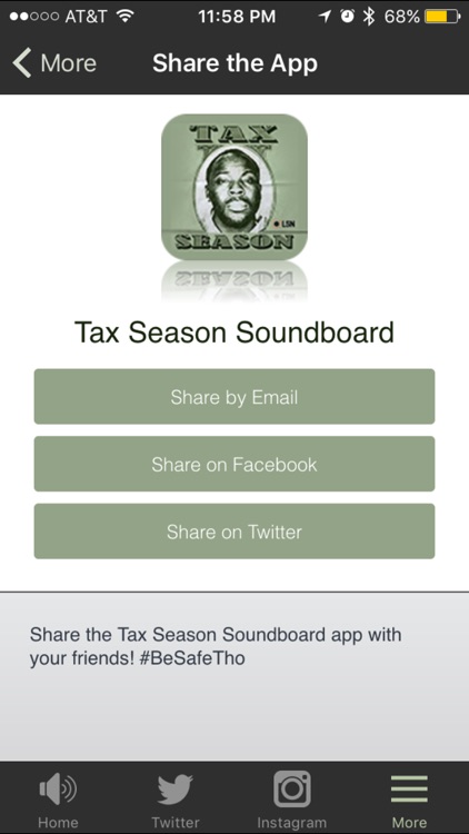 Tax Season Soundboard