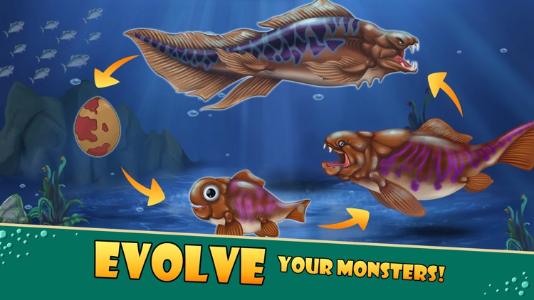 Sea Monster City - Monsters evolution & battle games