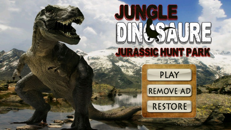 Jungle dinosure jurassic hunt park