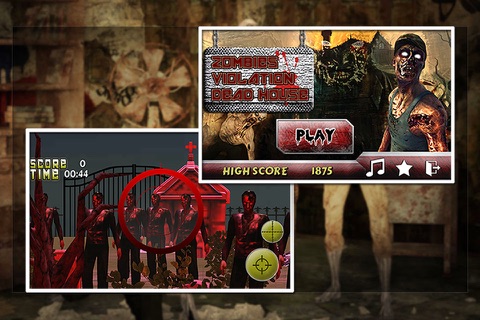Zombies Violation Dead House screenshot 2