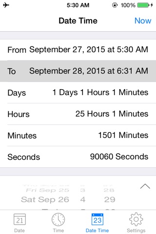 Date and Time Calculator screenshot 3