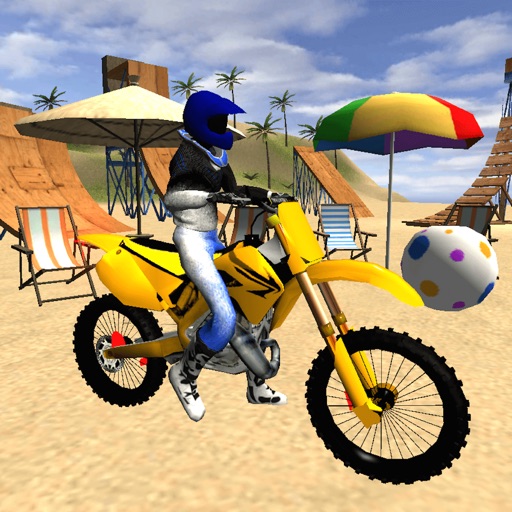 Motocross Beach Jumping 2 - Motorcycle Stunt & Trial Game