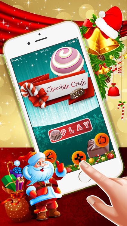 Chocolate Crush Mania : - A match 3 puzzles for Christmas season
