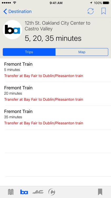 Routesy - Real-Time Bay Area Transit Predictions screenshot-4