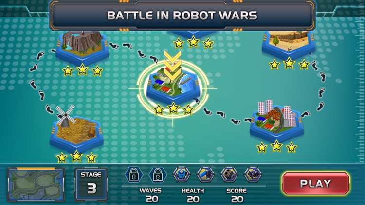 Tower Defense: Robot Wars