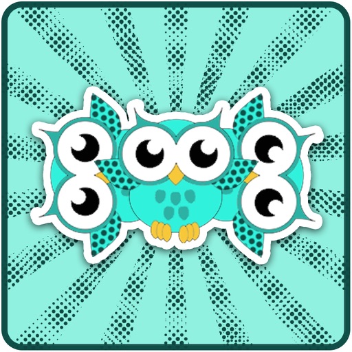 Sky Diving Little Owl Icon