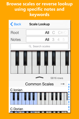 Piano Chords and Scales Friend screenshot 3