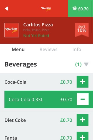 Carlitos Pizza screenshot 4