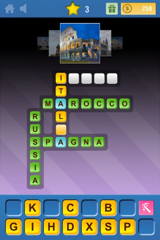 Crosswords & Pics - Country Edition screenshot 3