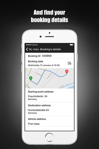 mydriver Chauffeurservice screenshot 4