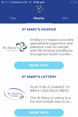 St Mary's Hospice Lottery screenshot 2