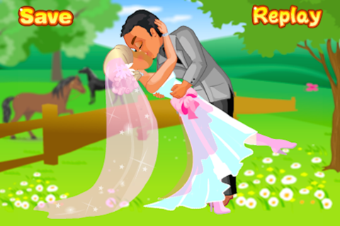 Kiss the Bride Dress Up screenshot 2
