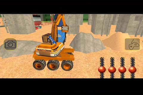 City Heavy Excavator Crane Sim screenshot 3