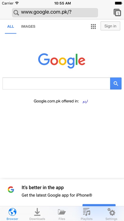 iBrowser Plus - Cloud Storage