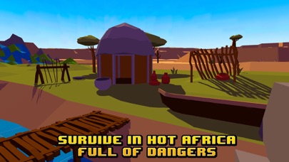 How to cancel & delete African Craft Survival Simulator 3D from iphone & ipad 1