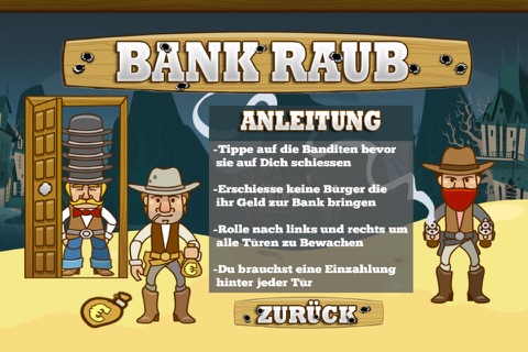 Der Bank Raub Am Zahltag In Der Western Stadt - náhled
