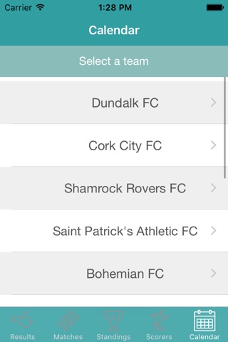 InfoLeague - Information for Irish Premier Division - Matches, Results, Standings and more screenshot 4