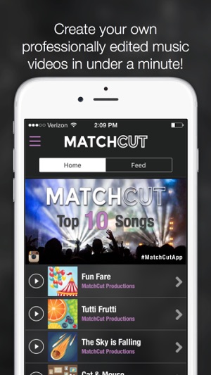 MatchCut - Automatic Music Video Editor(圖1)-速報App