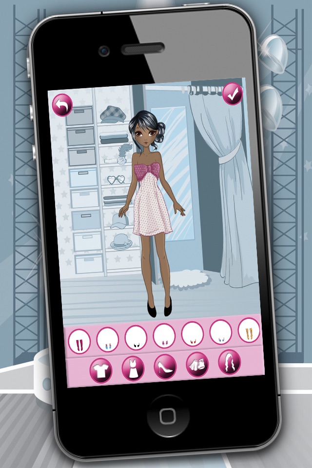 Games of dressing girls – fashion designer screenshot 2