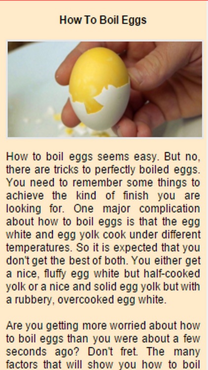 How To Boil Eggs.