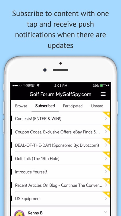 Golf Forum MyGolfSpy.com screenshot-3