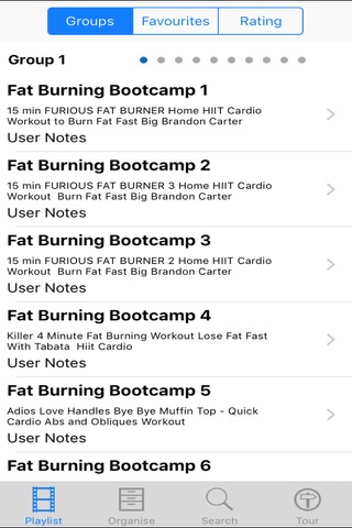 Fat Burning Bootcamp screenshot 2