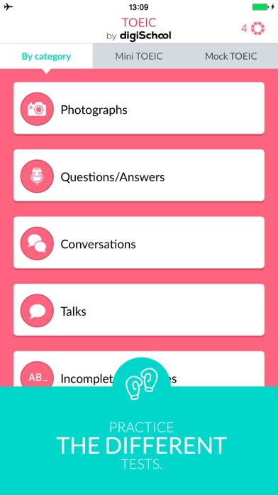 English Tests: Improve your score in the TOEIC, TOEFL, IELTS, Cambridge tests. 3.1.2 IOS -
