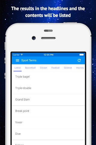 Sport Terminology Dictionary screenshot 4