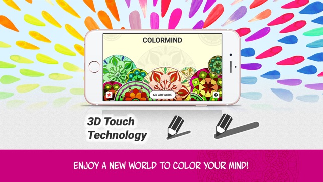 ColorMind: Coloring Book for Adults Who Believe in Magic(圖1)-速報App