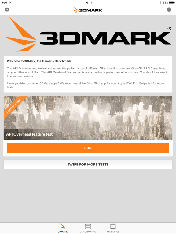 3DMark API Overhead Feature Testのおすすめ画像1