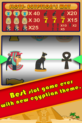 Surf Slot Egyption's Way - BEST CASINO screenshot 3